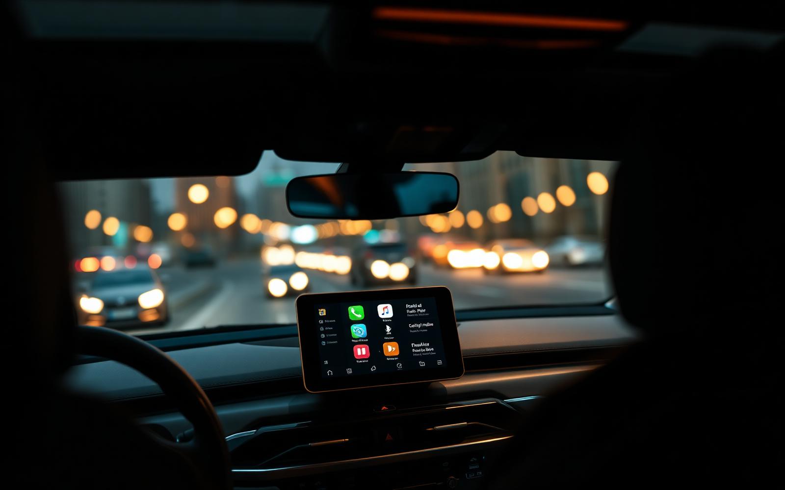 AutoVision installé dans une voiture
